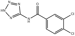 Benzamide, 3,4-dichloro-N-1H-tetrazol-5-yl- (9CI) Structure