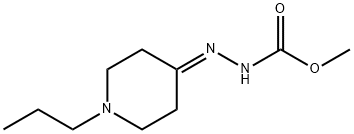 Hydrazinecarboxylic acid, (1-propyl-4-piperidinylidene)-, methyl ester (9CI)|