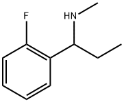 (RS)-N-[1-(2-FLUOROPHENYL)PROPYL]METHYLAMINE, 98% MIN. Structure