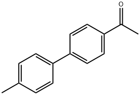 4-乙酰基-4'-甲基联苯 结构式