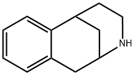 1,2,3,4,5,6-ヘキサヒドロ-2,6-メタノ-3-ベンゾアゾシン 化学構造式