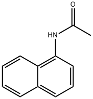 N-乙酰-1-萘胺, 575-36-0, 结构式