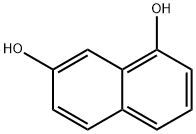 1,7-二羟基萘 结构式
