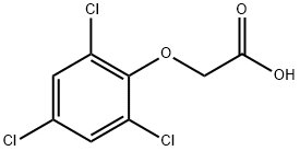 2,4,6-TRICHLOROPHENOXYACETIC ACID Structure