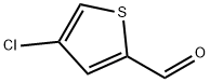 4-CHLORO-2-THIOPHENECARBOXALDEHYDE Structure