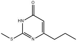 2-(METHYLTHIO)-6-PROPYLPYRIMIDIN-4(3H)-ONE 结构式