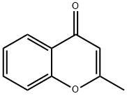 2-メチル-4H-1-ベンゾピラン-4-オン 化学構造式