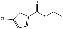 ETHYL 5-CHLOROTHIOPHENE-2-CARBOXYLATE Structure