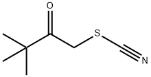 Thiocyanic acid, 3,3-dimethyl-2-oxobutyl ester Struktur