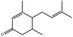 3,5-dimethyl-4-(3-methylbut-2-enyl)cyclohex-2-en-1-one|