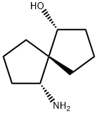 Spiro[4.4]nonan-1-ol, 6-amino-, (1R,5R,6R)- (9CI),575342-84-6,结构式
