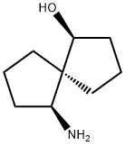 Spiro[4.4]nonan-1-ol, 6-amino-, (1S,5S,6S)- (9CI),575342-92-6,结构式