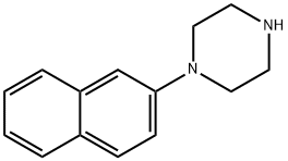 1-萘-2-基-哌嗪盐酸盐, 57536-91-1, 结构式