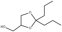 2,2-Dipropyl-1,3-dioxolane-4-methanol 结构式