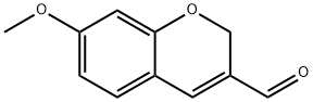 7-METHOXY-2H-CHROMENE-3-CARBALDEHYDE Structure