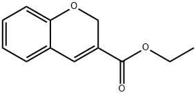 2H-苯并吡喃-3-甲酸乙酯, 57543-58-5, 结构式