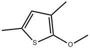 Thiophene, 2-methoxy-3,5-dimethyl- 化学構造式