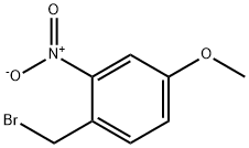 4-甲氧基-2-硝基溴苄,57559-52-1,结构式