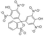 四硝基苯酚磺酞, 57564-54-2, 结构式