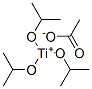 tris(isopropoxy)titanium acetate Structure