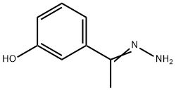 Acetophenone,  3-hydroxy-,  hydrazone  (6CI,7CI,8CI) 结构式
