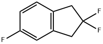1,1,5-Trifluoroindan Structure