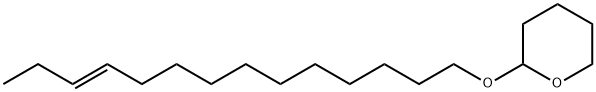 (E)-tetrahydro-2-(11-tetradecenyloxy)-2H-pyran Structure