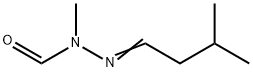 3-methylbutanal methylformylhydrazone Structure