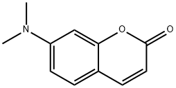 7-dimethylaminocoumarin Struktur