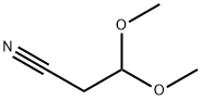3,3-ジメトキシプロピオニトリル 化学構造式