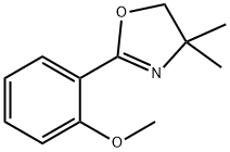 2-(2-甲氧基苯基)-4,4-二甲基-2-唑啉,57598-33-1,结构式