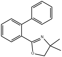 2-BIPHENYL-2-YL-4,4-DIMETHYL-4,5-DIHYDRO-OXAZOLE Structure