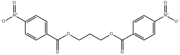 1,3-Propanediol di-p-nitrobenzoate Structure