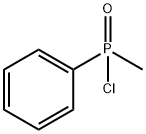 メチルフェニルホスフィンクロリド 化学構造式