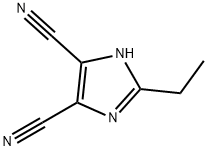 2-ETHYL-1H-IMIDAZOLE-4,5-DICARBONITRILE Structure