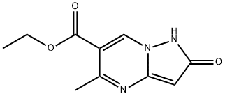 ethyl 2-hydroxy-5-methylpyrazolo[1,5-a]pyrimidine-6-carboxylate        Struktur