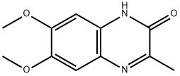 6,7-二甲氧基-3-甲基喹喔啉-2-醇 结构式