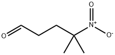 4-メチル-4-ニトロバレルアルデヒド 化学構造式