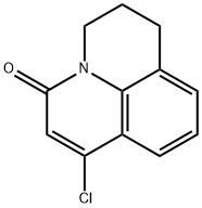 7-CHLORO-2,3-DIHYDRO-1H,5H-PYRIDO[3,2,1-IJ]QUINOLIN-5-ONE 结构式