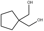 CYCLOPENTANE-1,1-DIYLDIMETHANOL Struktur