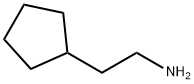 (2-シクロペンチルエチル)アミン 化学構造式