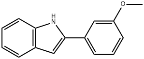 1H-INDOLE, 2-(3-METHOXYPHENYL)- Structure