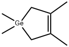 1,1,3,4-Tetramethyl-1-germa-3-cyclopentene Structure