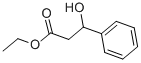 ETHYL-3-HYDROXY-3-PHENYL PROPIONATE Struktur