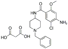 苹果酸氯波必利, 57645-91-7, 结构式
