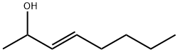trans-3-オクテン-2-オール 化学構造式