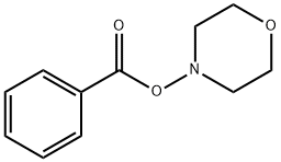 安息香酸モルホリノ 化学構造式