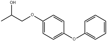 1-(4-Phenoxyphenoxy)-2-propanol Struktur