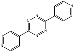3,6-ジ(4-ピリジル)-1,2,4,5-テトラジン 化学構造式