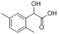 2-(2,5-ジメチルフェニル)-2-ヒドロキシ酢酸 化学構造式